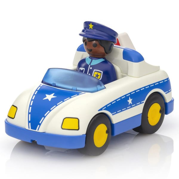 9384 - Playmobil 1.2.3 Voiture de police