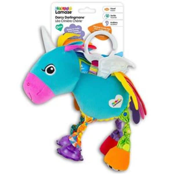 Peluche d éveil Léa la Licorne