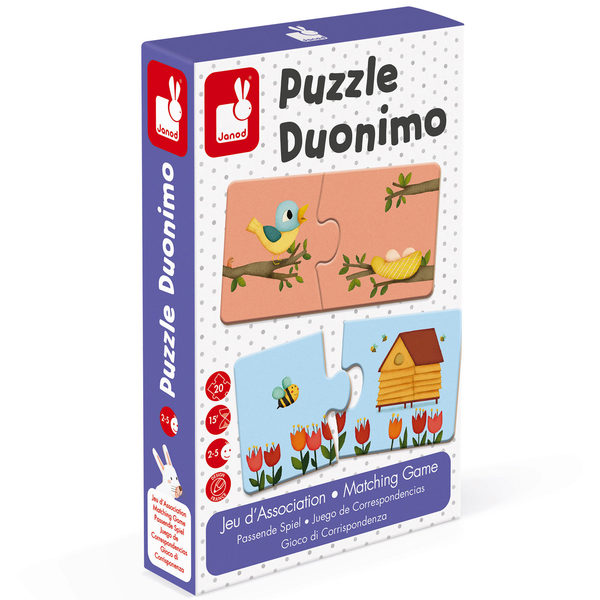 Jeu d association - puzzle Duonimo