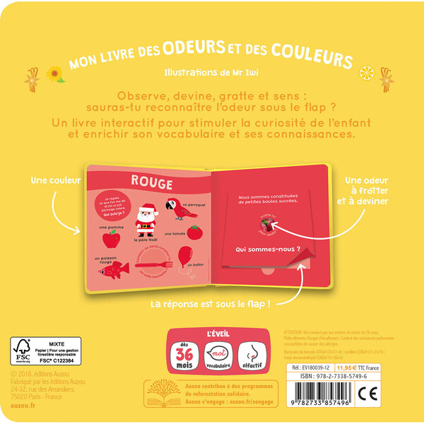 Mon Livre des Odeurs et des Couleurs