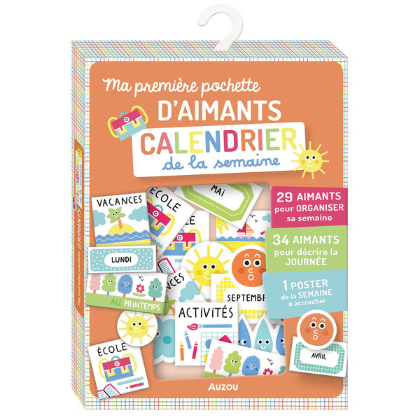 Ma pochette d aimants - Calendrier de la semaine