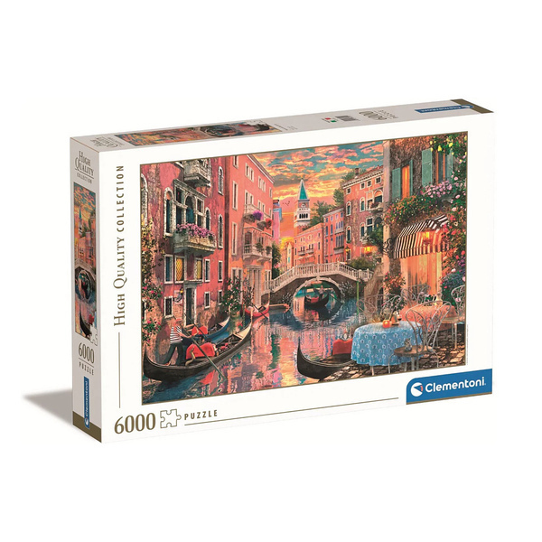 Puzzle 6000 pèces - Coucher de soleil à Venise