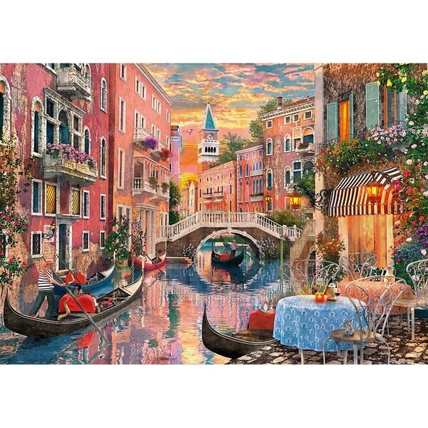 Puzzle 6000 pèces - Coucher de soleil à Venise
