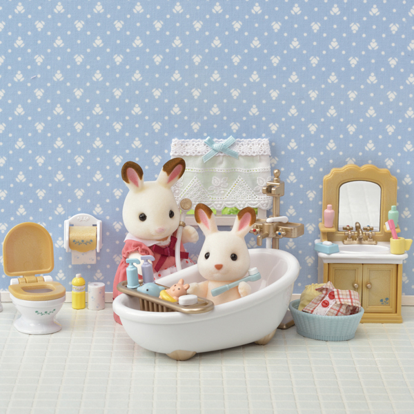 Sylvanian Families - 4528- Set salle de bain