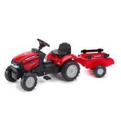 Tracteur à pédales CASE IH rouge
