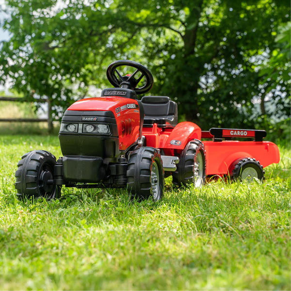 Tracteur à pédales CASE IH rouge