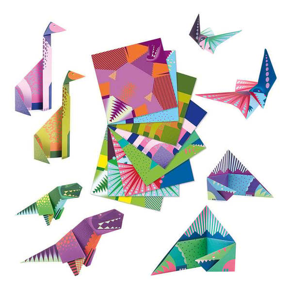 Origami dinosaures