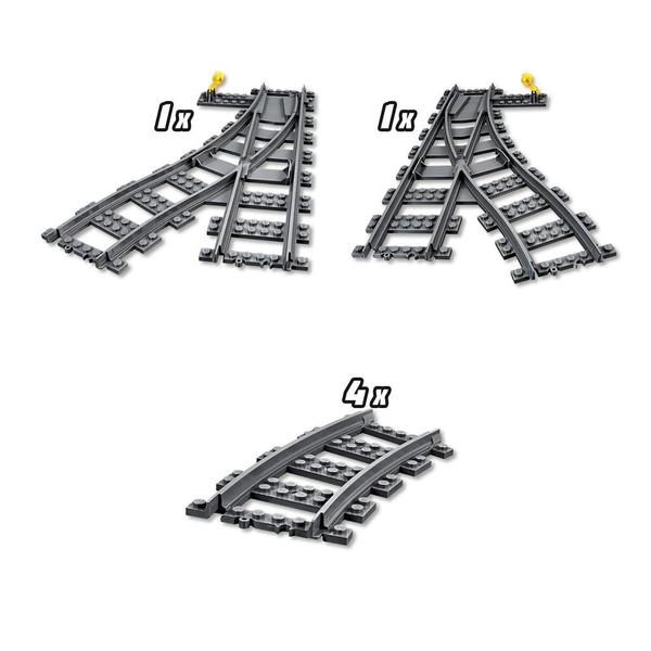 LEGO City - Les aiguillages - 60238 - Jeu de Construction 