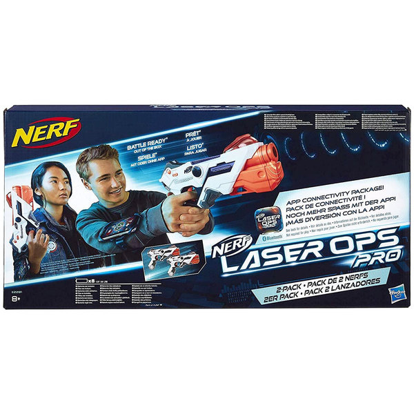 Nerf Laser Ops Alphapoint-Pack de 2 pistolets Nerf