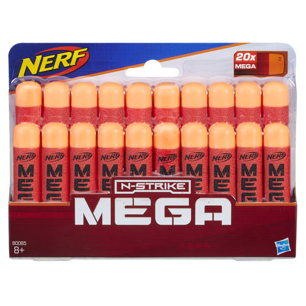 Nerf Mega Recharges 20 fléchettes