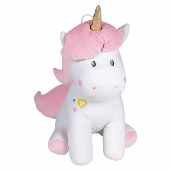 Peluche licorne range pyjama d environ 50 cm 