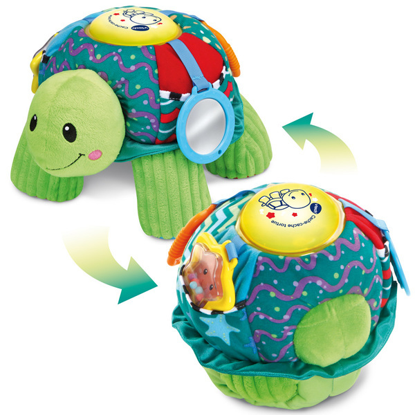 Peluche interactive Cache-cache tortue VTech King Jouet