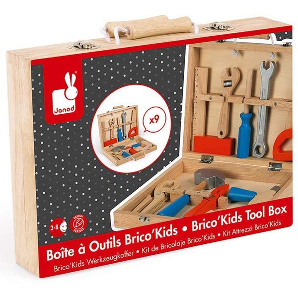 Boite à outils Brico Kids en bois