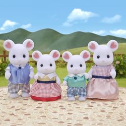 Sylvanian Families - 5308 - La famille souris marshmallow