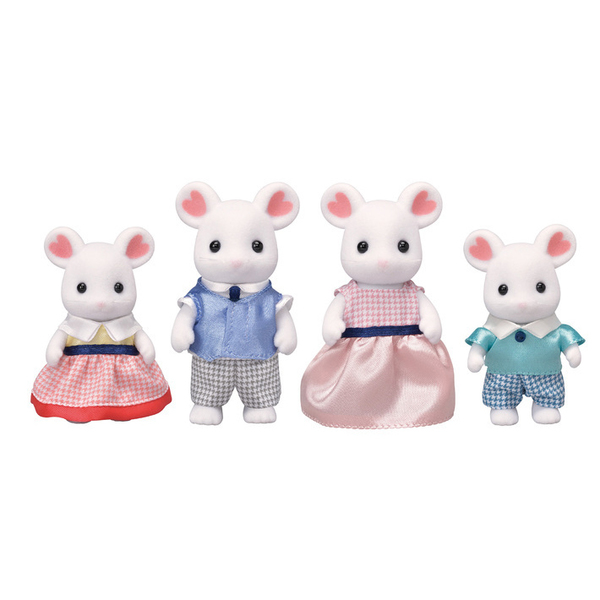 Sylvanian Families - 5308 - La famille souris marshmallow