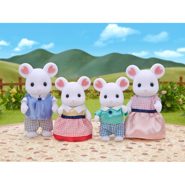 Sylvanian Families - 5308 - La famille souris marshmallow