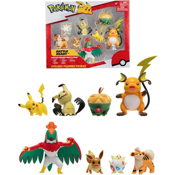 8 figurines Pokémon