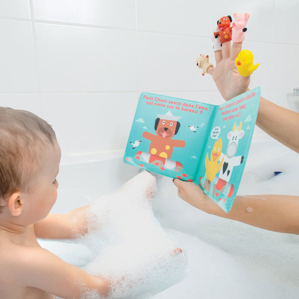 Livre de bain et ses Puppets