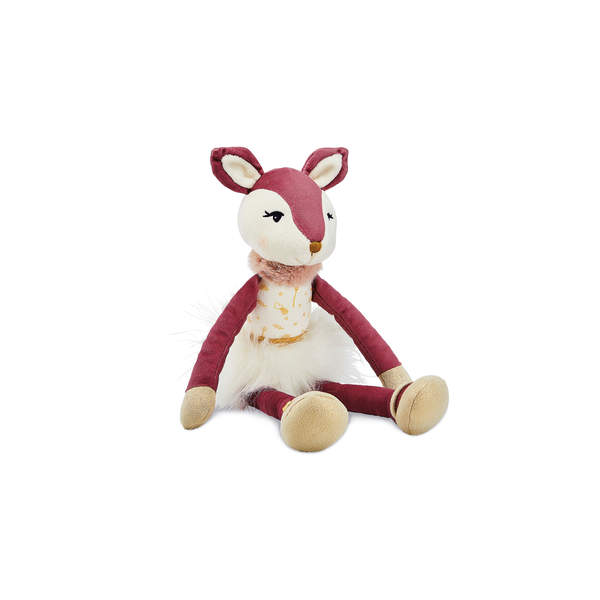 Les Kalines-Doudou Ava la biche 35 cm