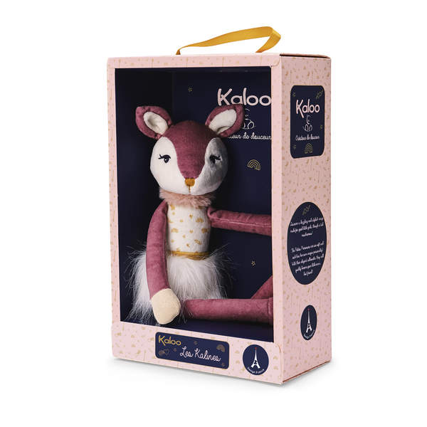 Les Kalines-Doudou Ava la biche 35 cm