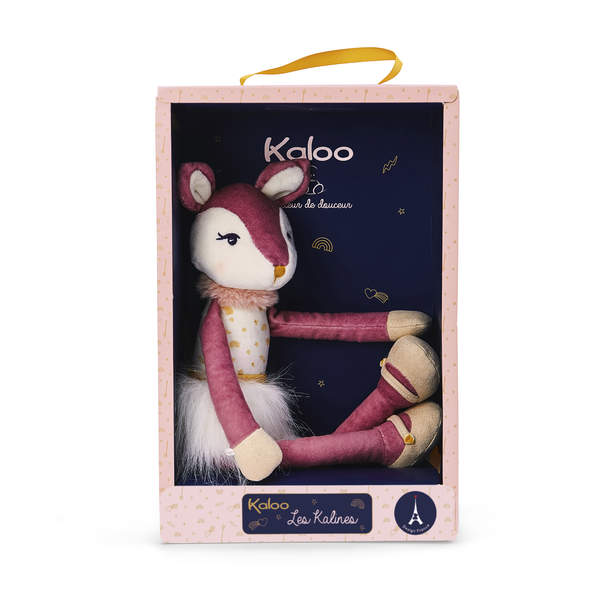 Les Kalines-Doudou Ava la biche 35 cm