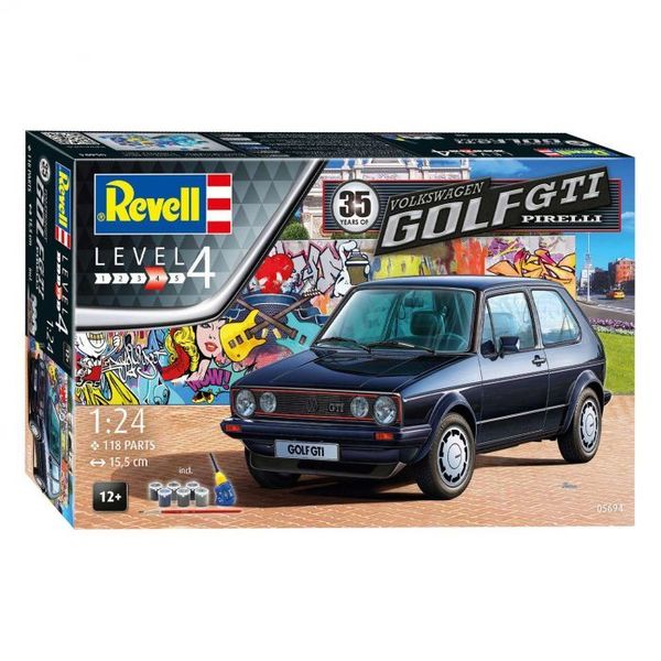 Maquette voiture Golf 1 GTI Pirelli