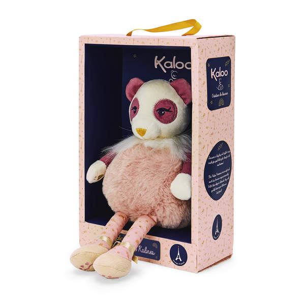 Les Kalines-Doudou Yuna le panda 30 cm