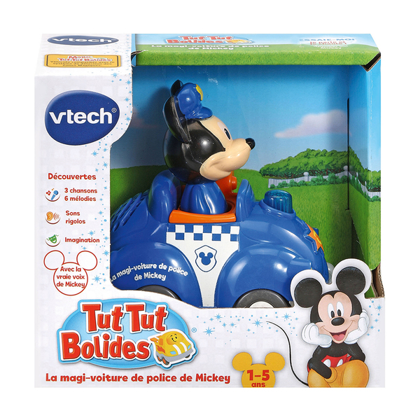 La magi-voiture de Police de Mickey Tut Tut Bolides - Disney