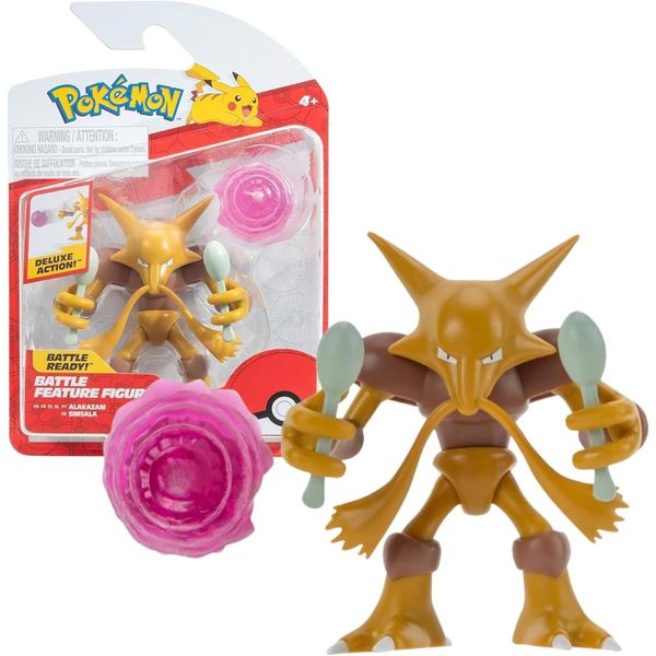 Pokémon - Figurine à fonctions Alakazam