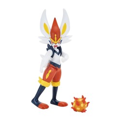 Pokémon - Figurine à fonctions Pyrobut