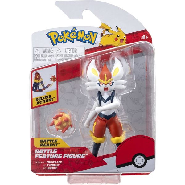 Pokémon - Figurine à fonctions Pyrobut