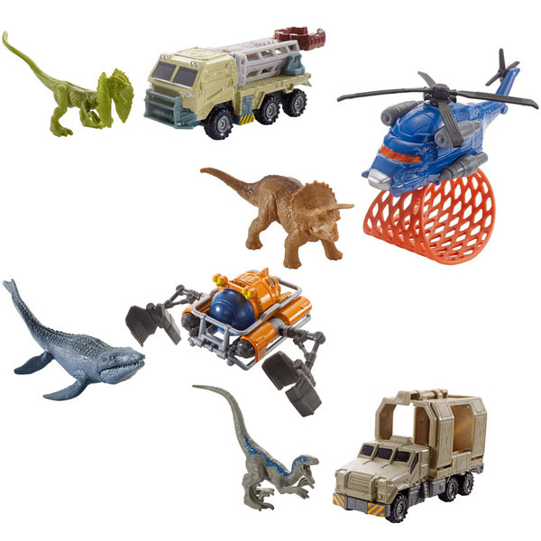 Jurassic World-Camion capture dinosaure Mattel : King Jouet, Les autres  véhicules Mattel - Véhicules, circuits et jouets radiocommandés