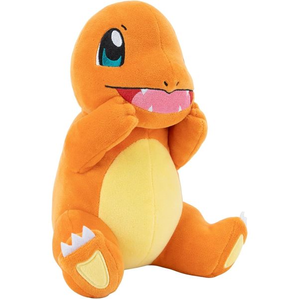 Peluche pokémon Salamèche assis