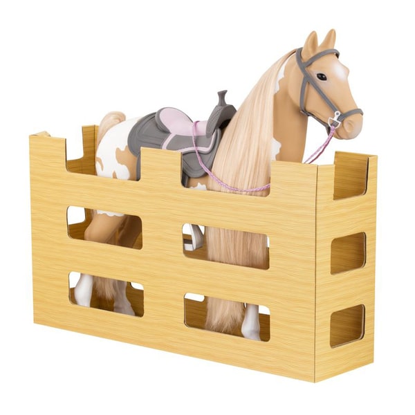 Cheval beige et blanc 51 cm - Our Generation