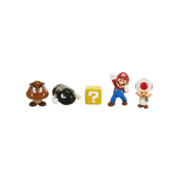 Mario-Coffret 5 figurines Nintendo