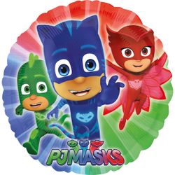 Ballon rond en aluminium avec masques PJ