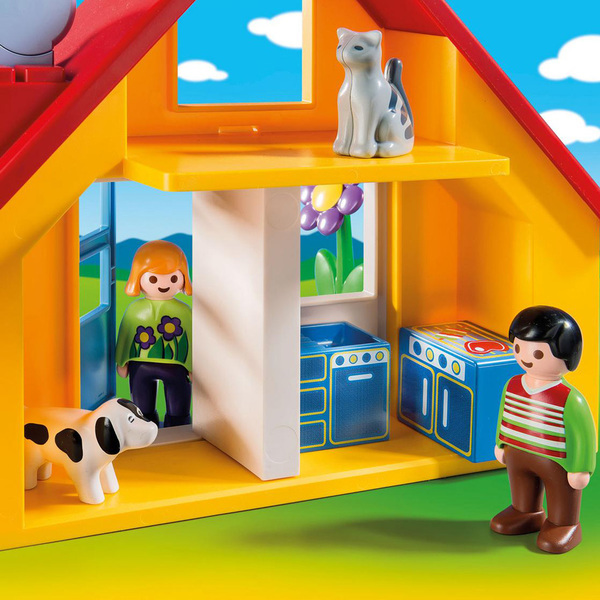 Playmobil 1.2.3 9527 Maison de Vacances