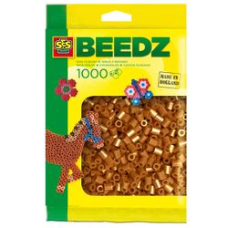 Sachet 1000 perles brunes