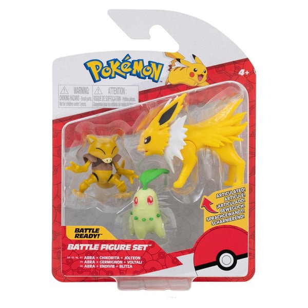 Figurines Pokémon Abra Germignon Voltali