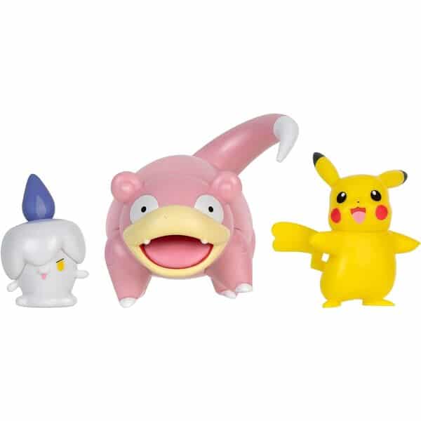 Pack de 3 figurines - Ramoloss Funecire et Pikachu