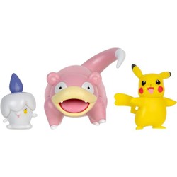 Pack de 3 figurines - Ramoloss Funecire et Pikachu