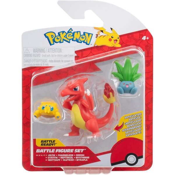 Pack de 3 figurines - Statitik, Reptincel et Mystherbe