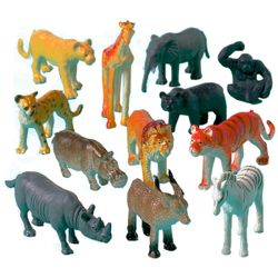 12 animaux jungle