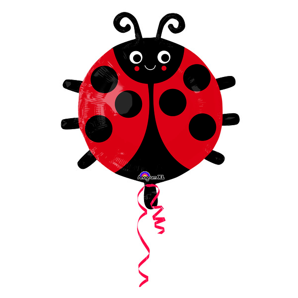 Ballon aluminium coccinelle
