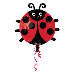 Ballon aluminium coccinelle