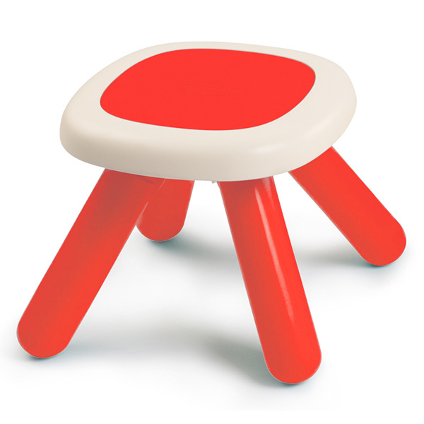 Tabouret Kid rouge