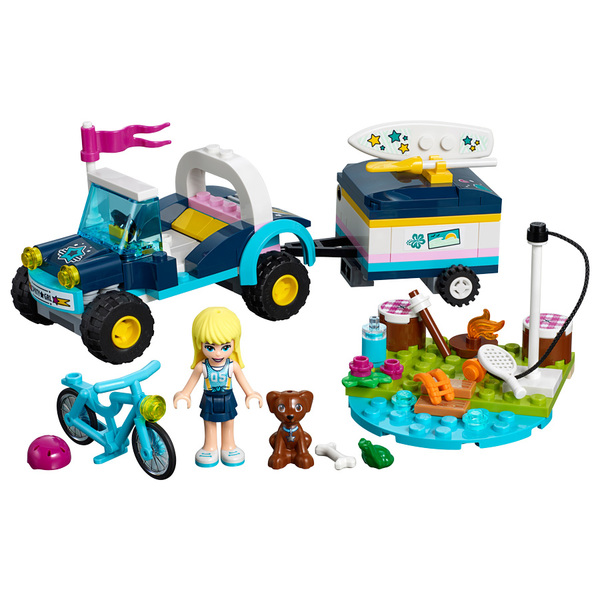 41364 - LEGO® Friends Le buggy et la remorque de Stéphanie
