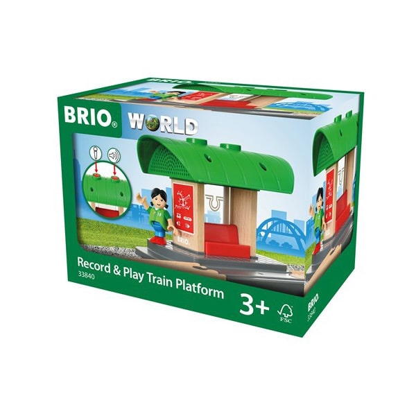 Brio World 33840-Gare à enregistreur vocal