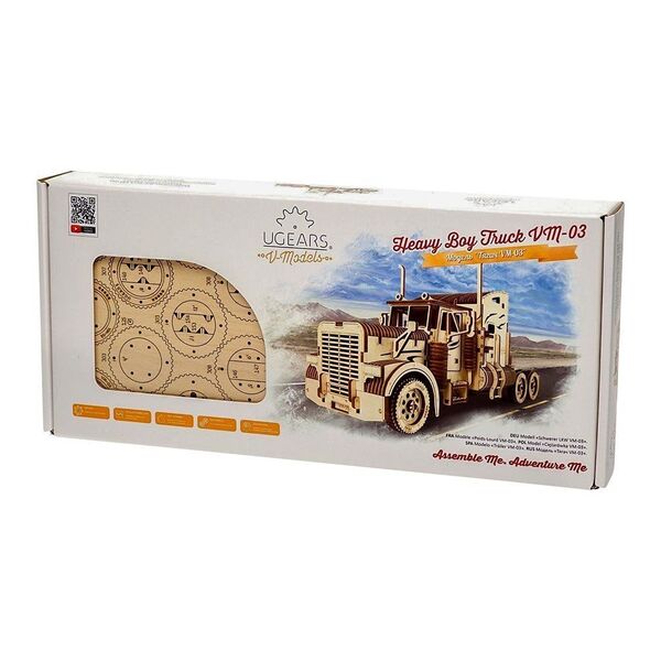 Poids-Lourd VM-03 - Maquette en bois