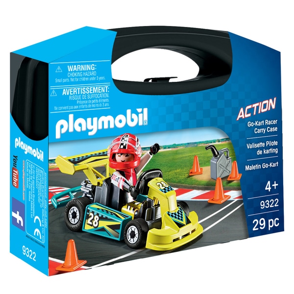 9322 - Valisette pilote de karting Playmobil Action